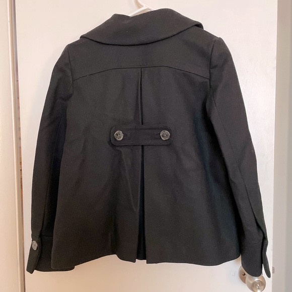 Banana Republic Wool Button-Up Peacoat - Size S - Picture 4 of 10